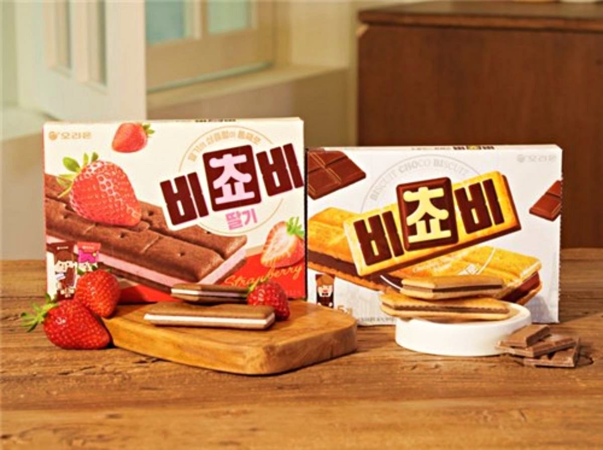 '비쵸비 딸기' 정식 출시. / 오리온 제공