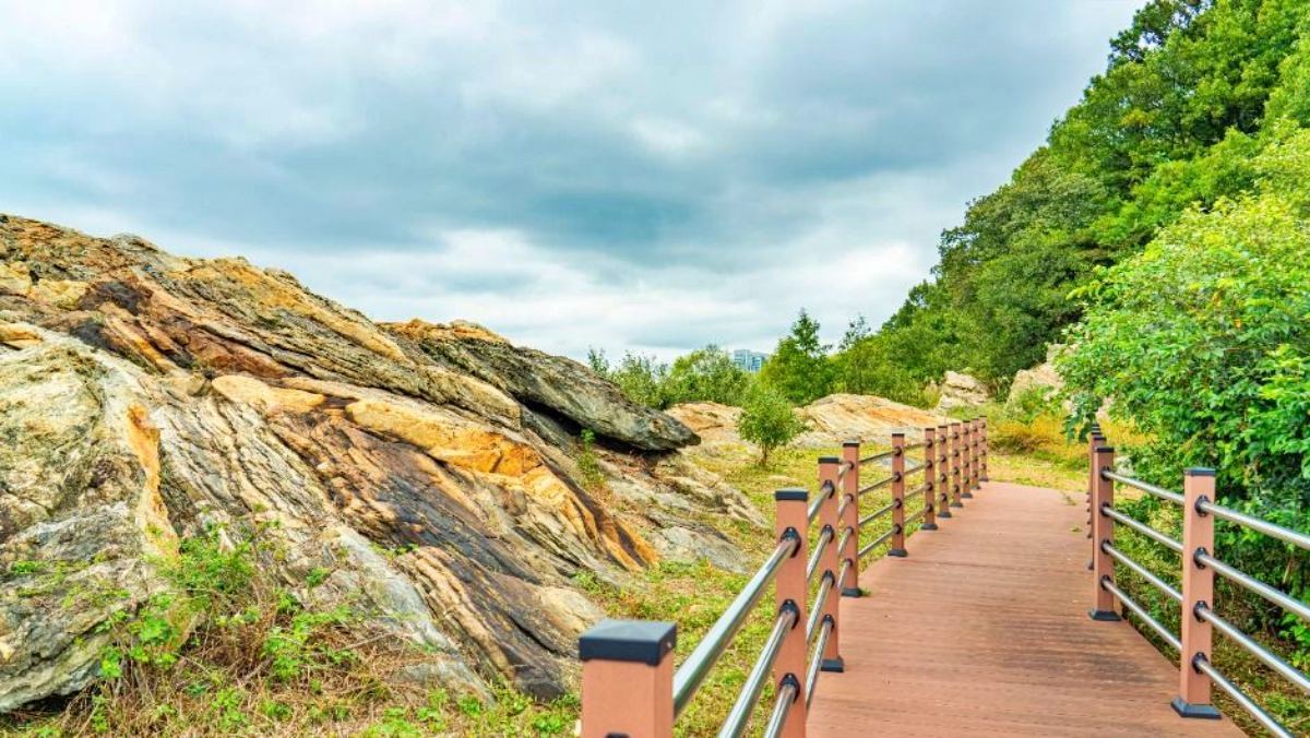 여기가 공룡이 살던 곳?…'무료'로 시화호 조망·산책 즐기는 '1억 년' 지질 명소