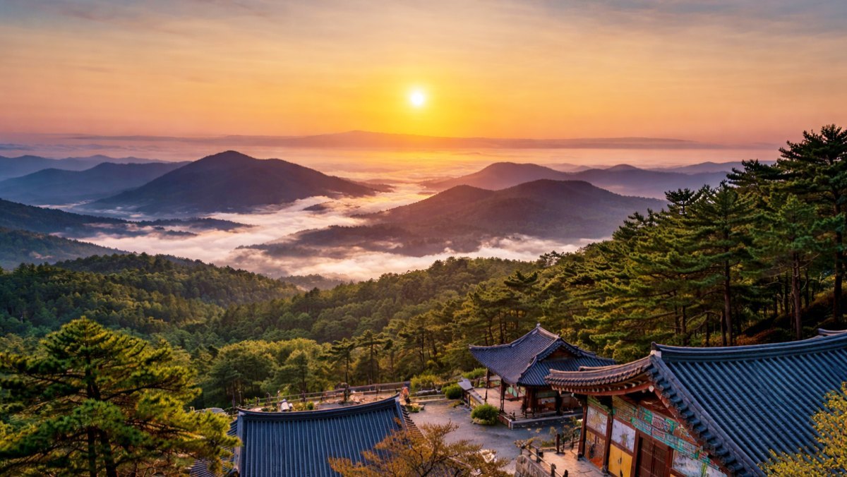 CNN 선정, 황홀한 '국내 일출 명소'…하늘 아래 첫 산사, 신라 천년고찰