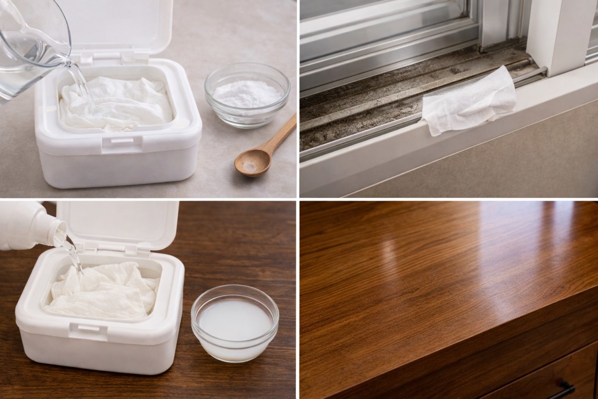 물티슈를 활용하는 모습 / 기사 내용을 바탕으로 제작한 AI 이미지