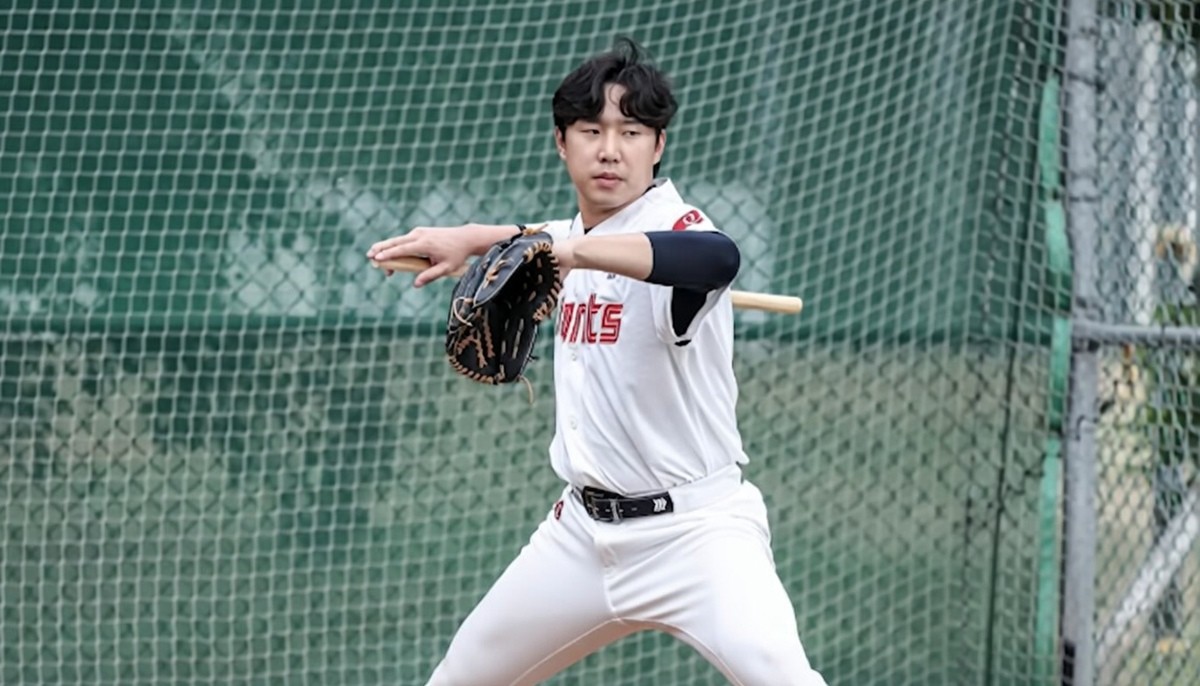 롯데자이언츠 투수 최충연. / 유튜브 채널 'KNN NEWS'