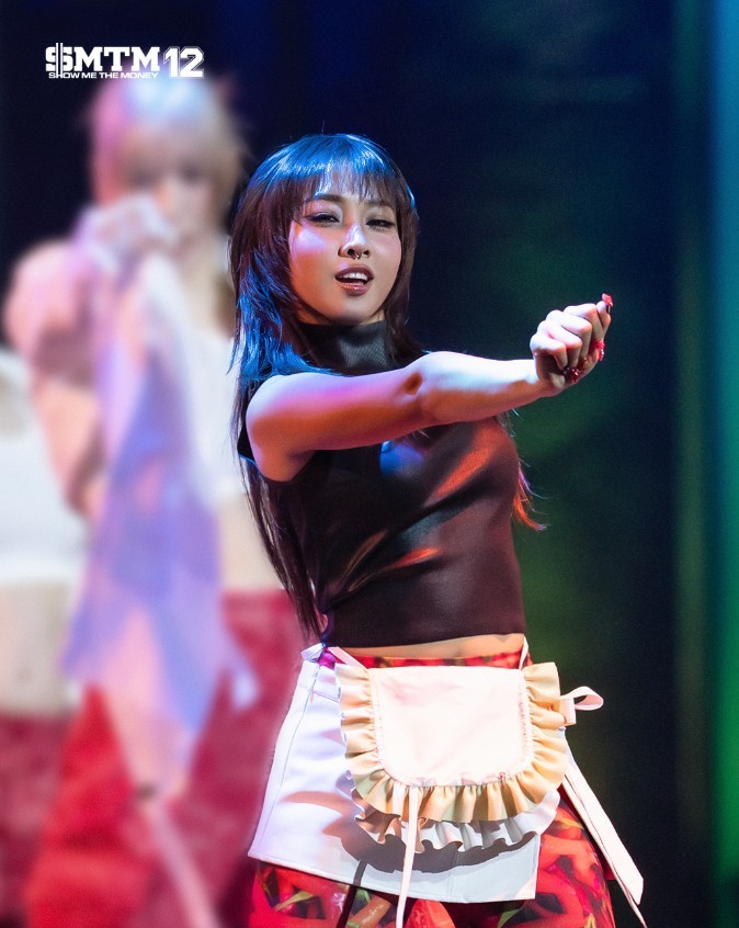 밀리 사진. / 쇼미더머니12 인스타그램