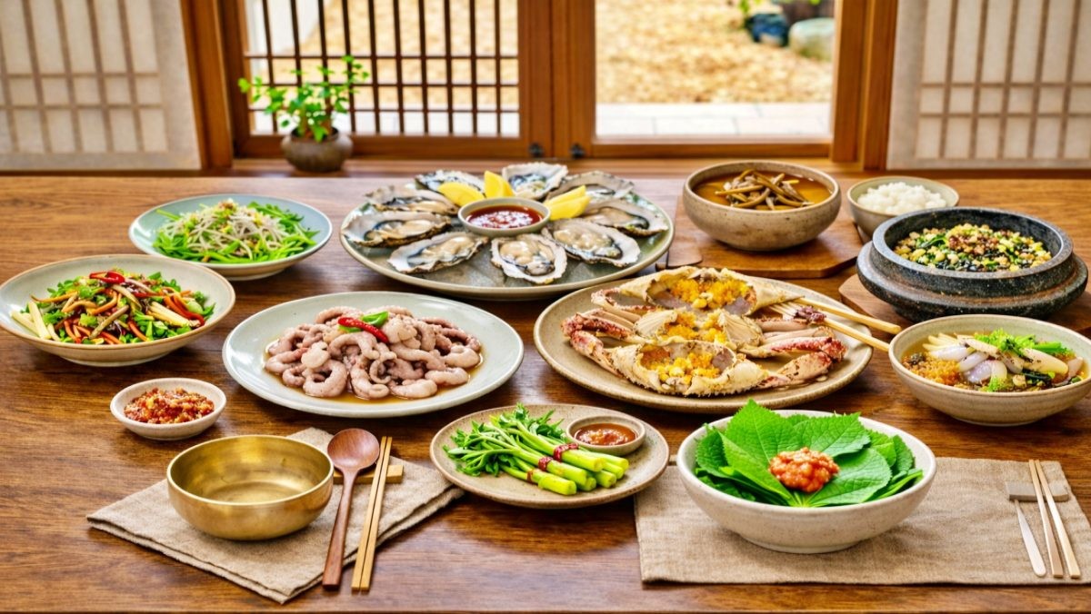 제철 음식들. 기사 이해를 돕기 위해 AI로 제작한 자료 이미지.