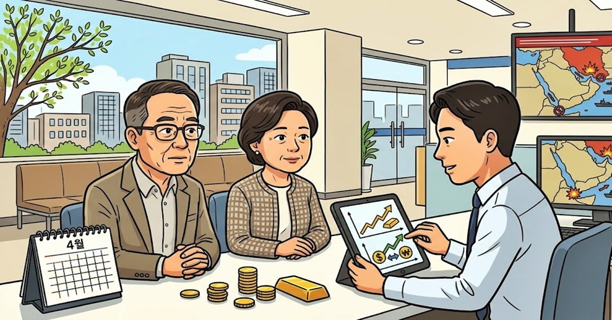 [기획] 4월의 금가격 방정식, '중동 확전' 공포와 거시 경제가 빚어내는 변동성의 계절