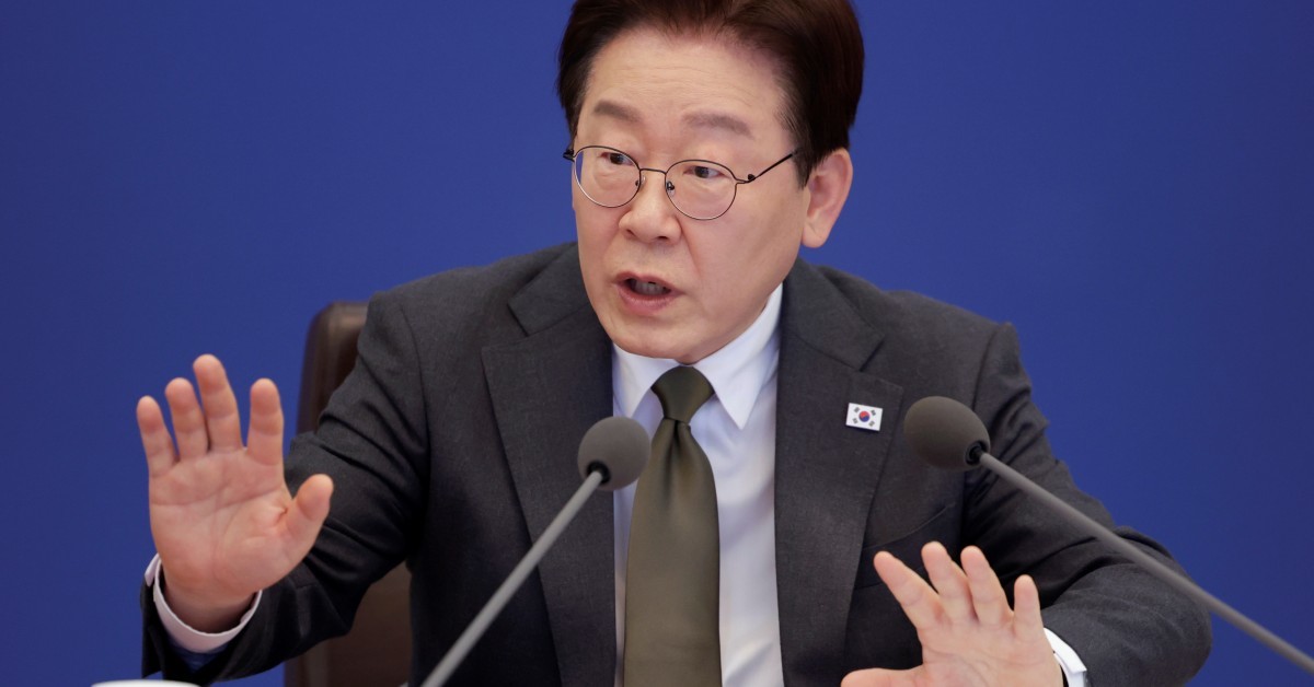 이재명 대통령이 14일 청와대에서 열린 제16회 국무회의 겸 제5차 비상경제점검회의에서 발언을 하고 있다. / 뉴스1-청와대통신사진기자단