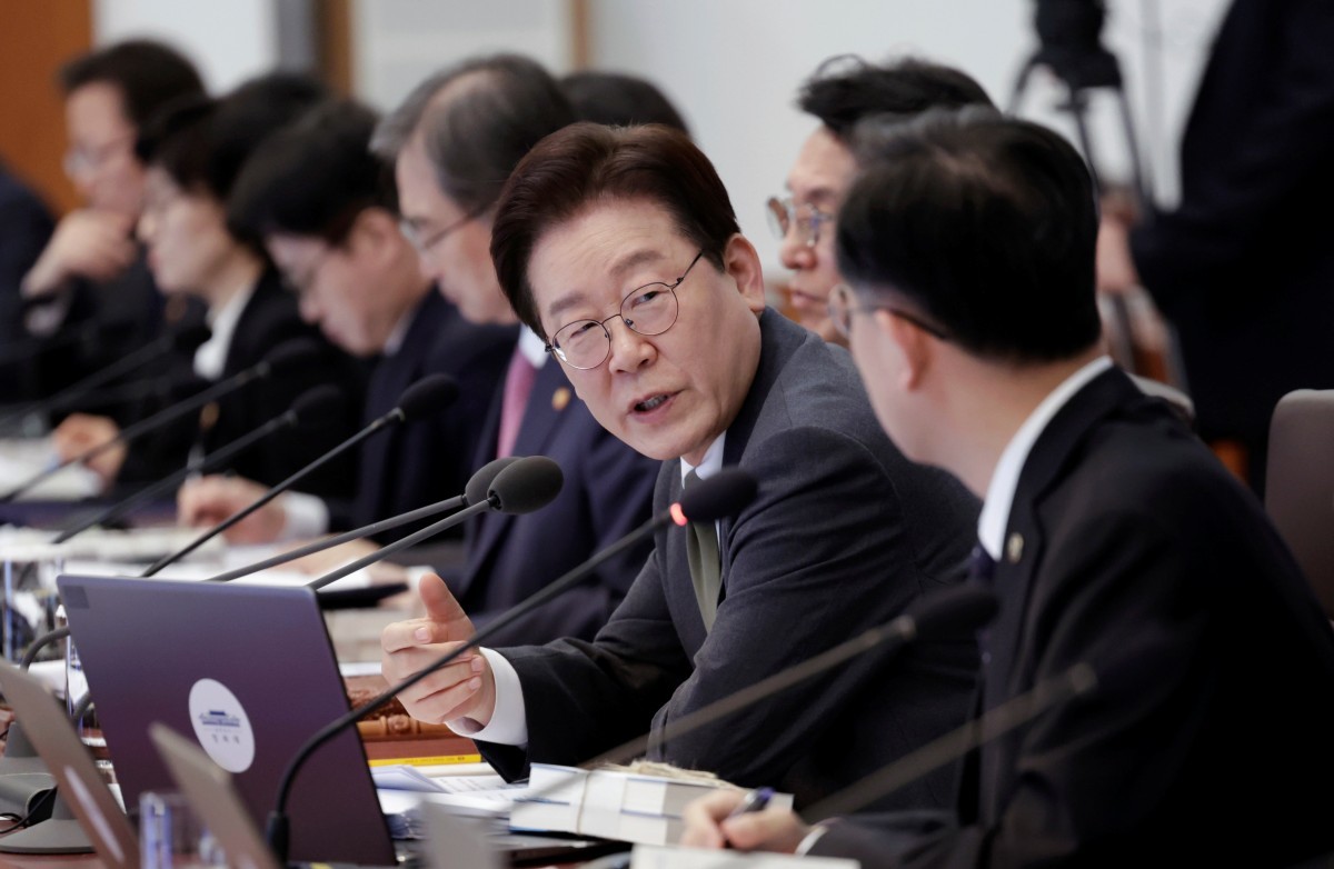 이재명 대통령이 14일 청와대에서 열린 제16회 국무회의 겸 제5차 비상경제점검회의에서 발언을 하고 있다. / 뉴스1-청와대통신사진기자단