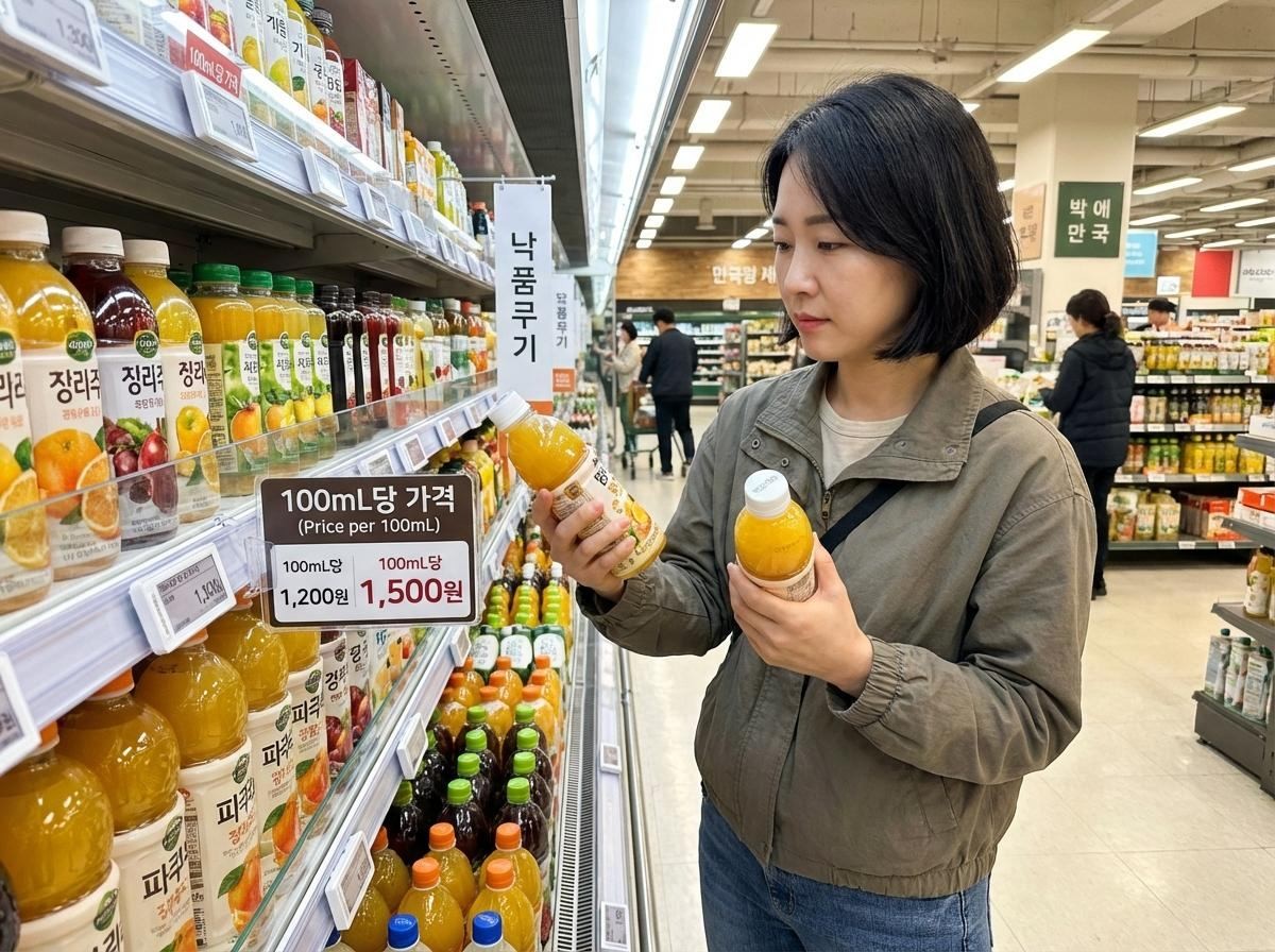 제품 구매 전 꼼꼼히 살펴보는 소비자. 기사 내용 토대로 AI툴 활용해 제작한 자료사진.