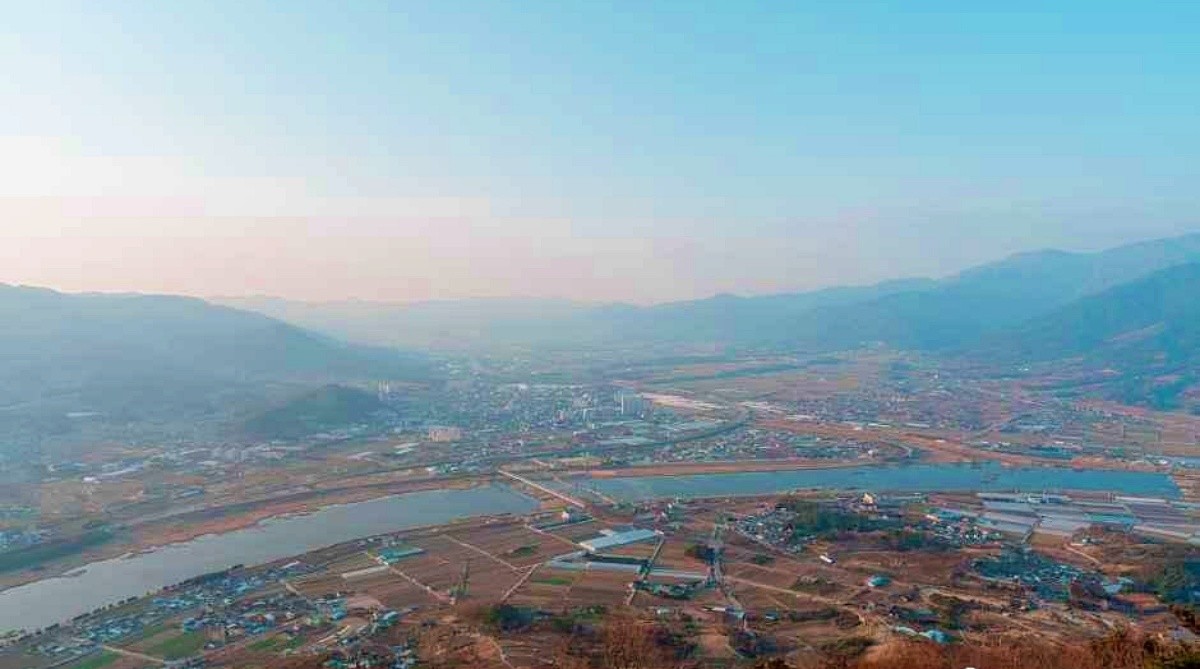 사성암에서 내려다본 전망   / ⓒ한국관광콘텐츠랩