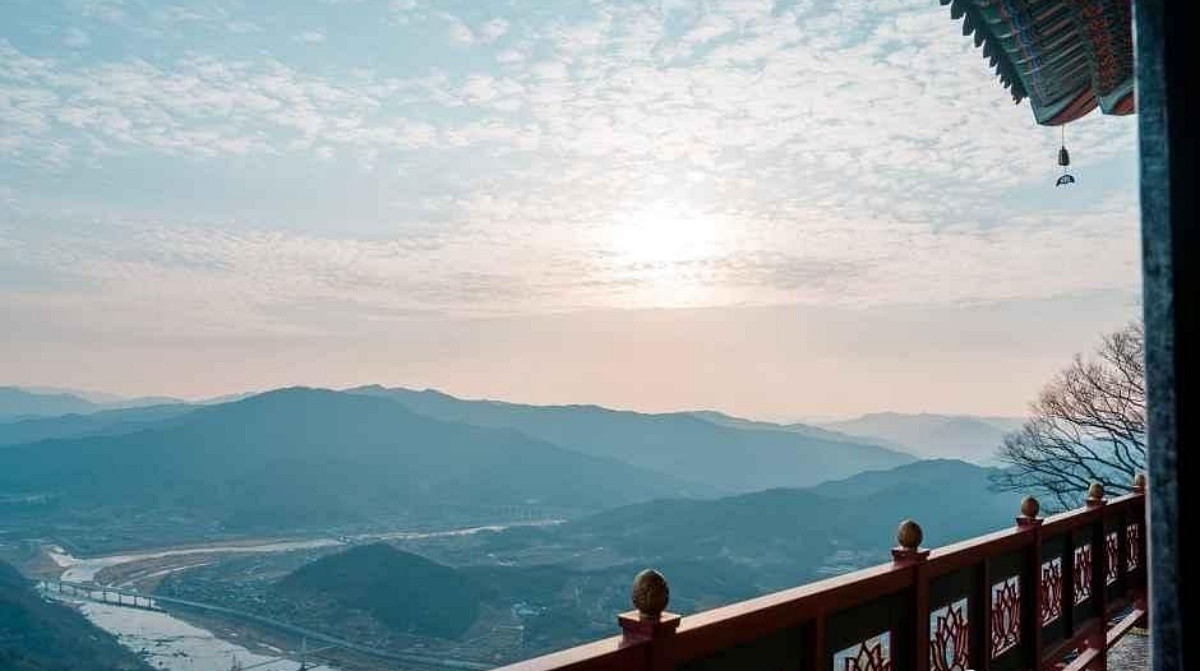 사성암에서 바라본 풍경 / ⓒ한국관광콘텐츠랩