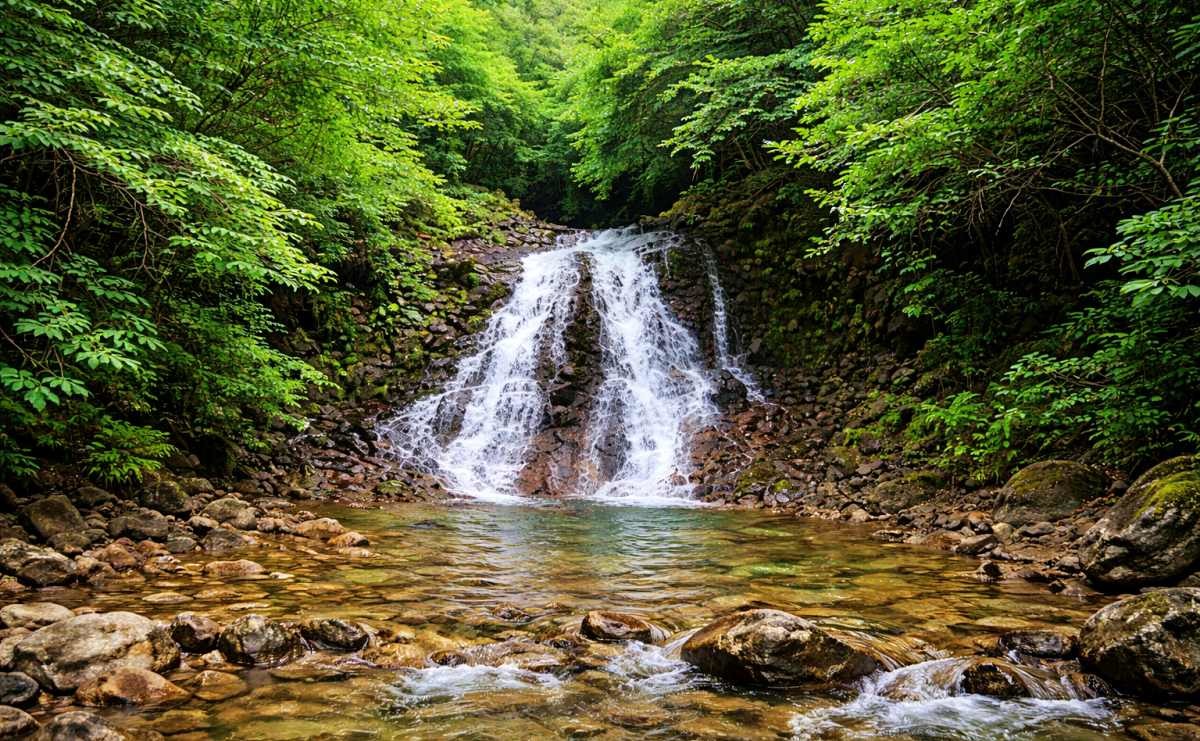 대둔산도립공원 수락계곡. 기사 이해를 돕기 위해 AI로 제작한 자료 이미지로, 실제 모습과 다소 차이가 있을 수 있습니다.