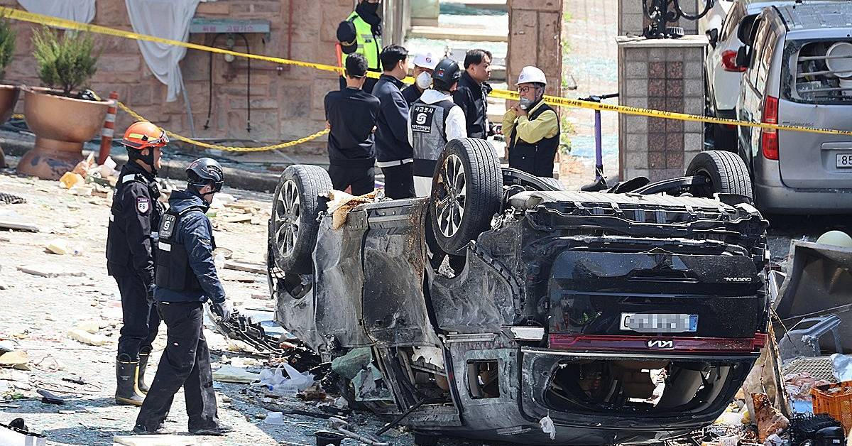 ‘16명 부상’ 청주 가스 폭발…가게 앞 ‘이것’이 더 큰 참사 막았다