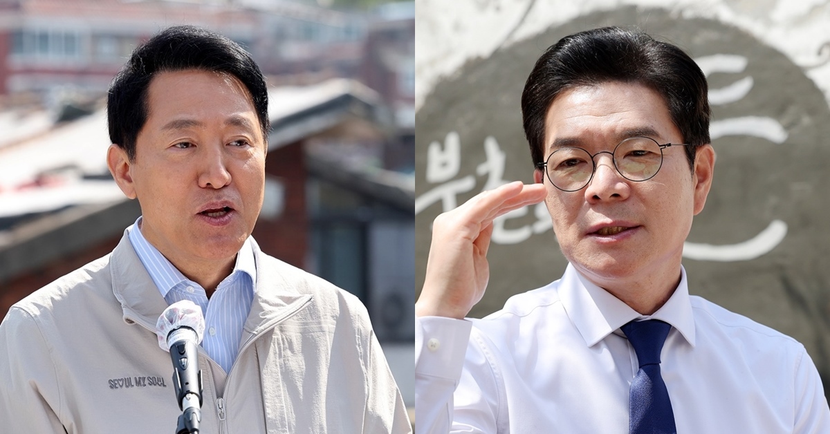 오세훈 “정원오 공약, 공허한 말잔치…레토릭만 있고 디테일은 없어”