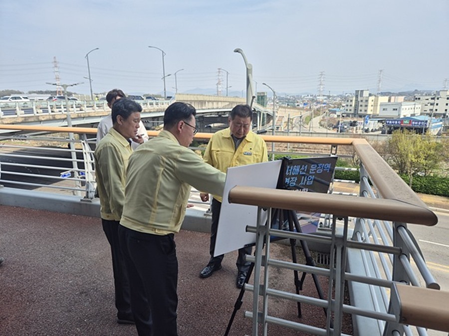 '서해선 운정 연장' 5월 첫 삽…김경일 파주시장, 현장 총점검