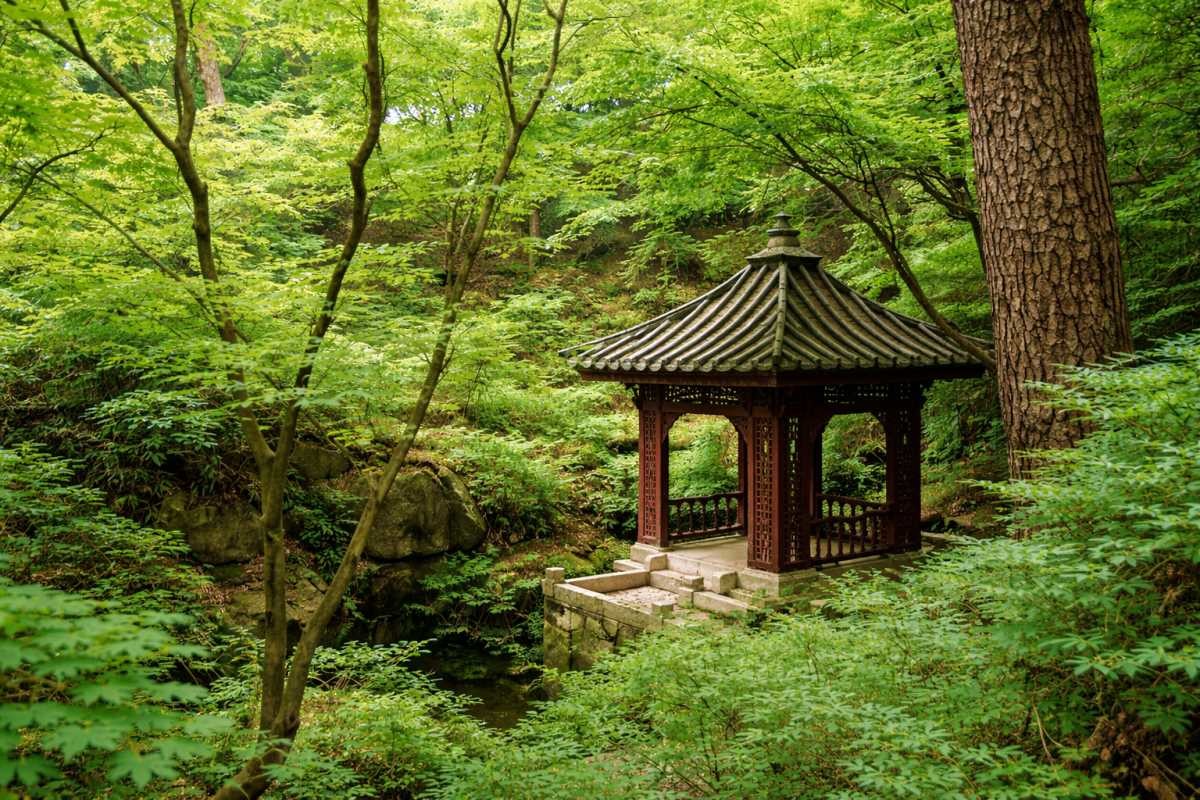 석파정. 기사 이해를 돕기 위해 AI로 제작한 자료 이미지로, 실제 모습과 다소 차이가 있을 수 있습니다.