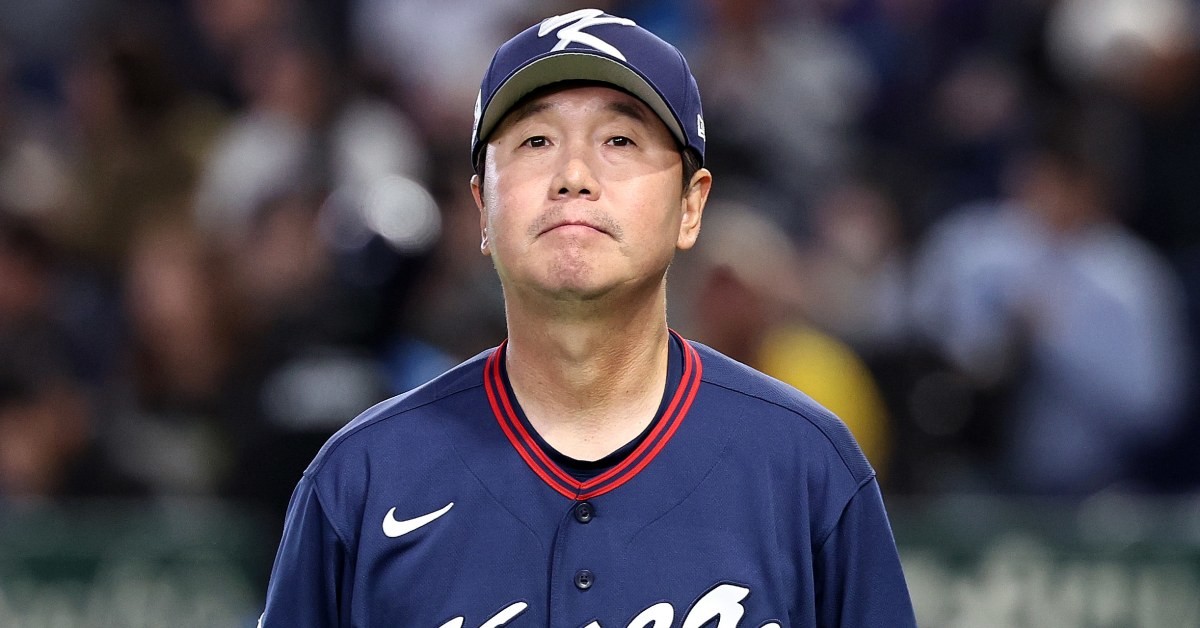 류지현 감독. 지난 9일 일본 도쿄돔에서 열리는 2026 월드베이스볼클래식 조별리그 C조 대한민국과 호주의 경기에 앞서 류지현 감독이 생각에 잠겨 있다.     / 뉴스1