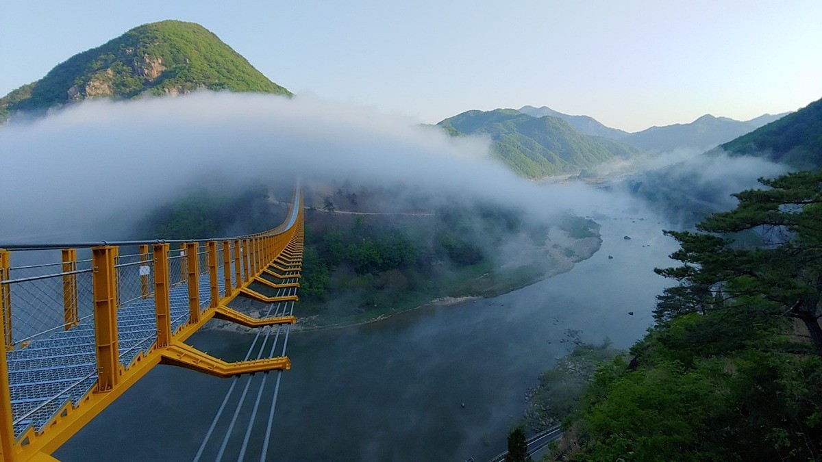 월영산 출렁다리 / 금산군 문화관광 홈페이지
