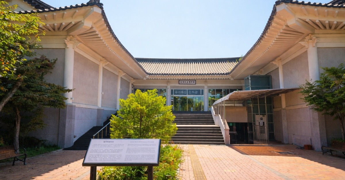 동리목월문학관. 기사 내용 토대로 AI툴 활용해 제작한 자료사진.