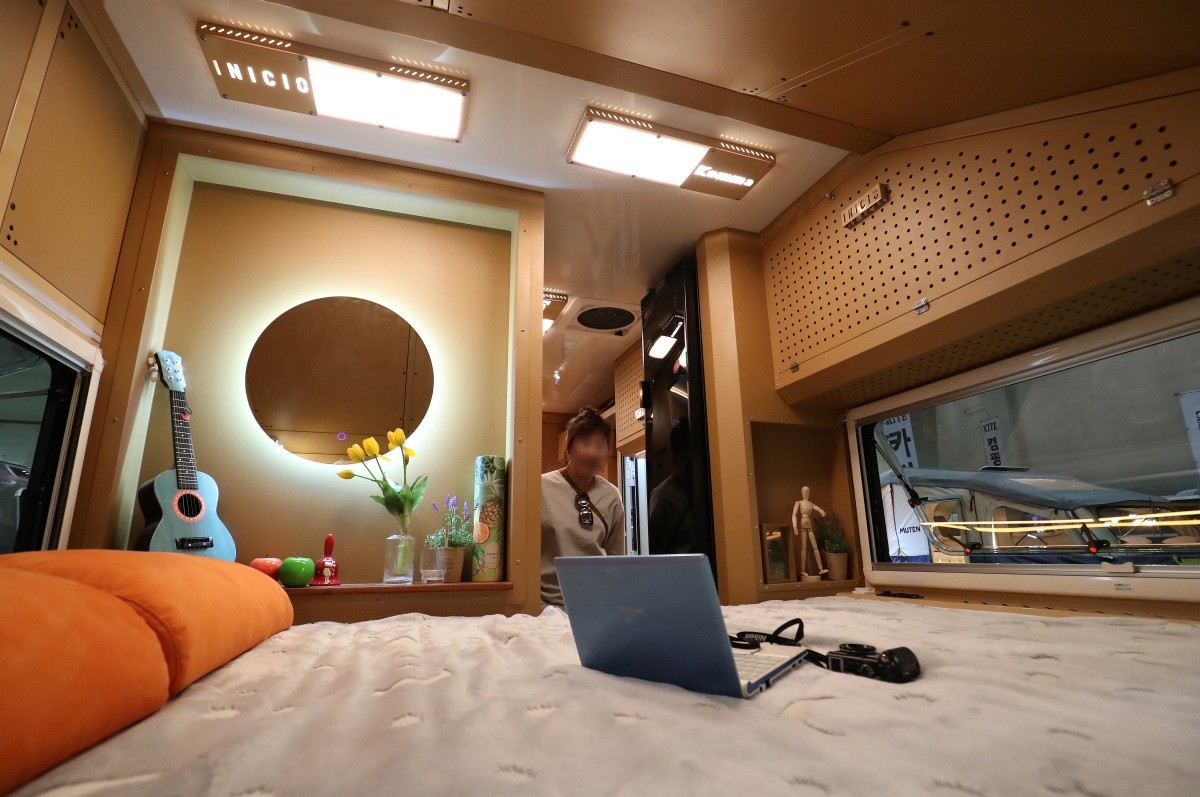 아늑한 캠핑카 내부. 기사의 이해를 돕기 위한 사진 / 뉴스1