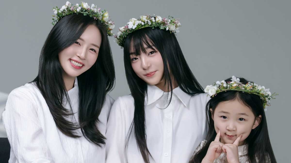 왼쪽부터 KCM 와이프, 첫째 딸, 둘째 딸. / KCM 인스타그램