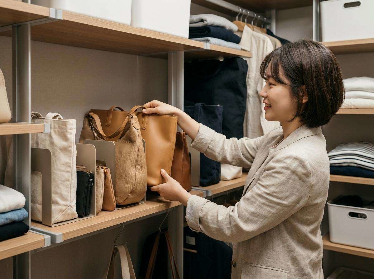 '책꽂이, 가방 보관에도 활용도 만점' 기사 내용 토대로 AI툴 활용해 제작한 자료사진.