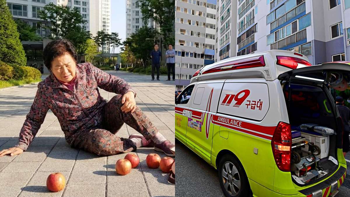 “할머니가 넘어지셔서 119 불렀는데 아파트 단톡방이 발칵…” 갑론을박 터진 글