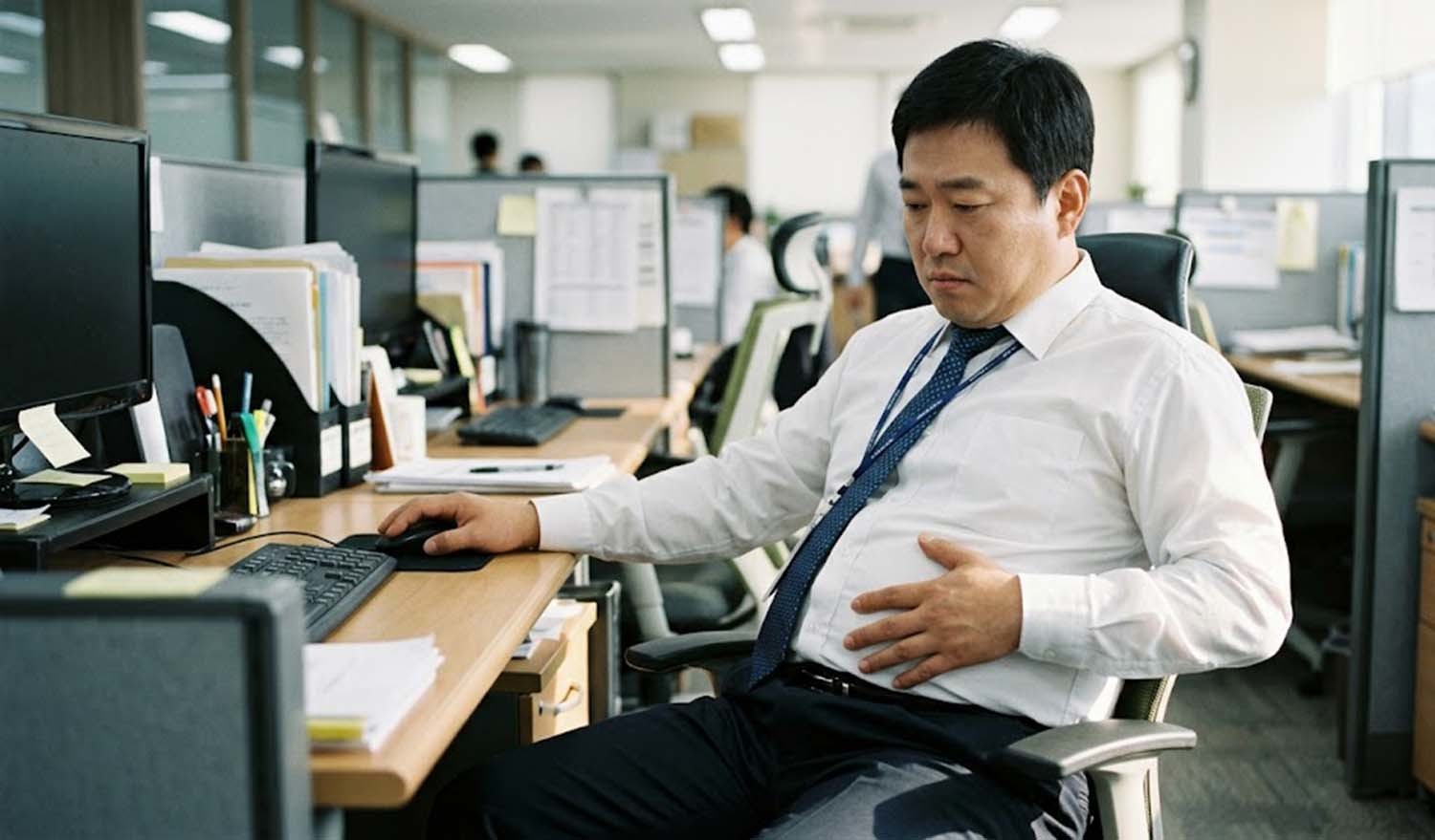 아무리 걸어도 아랫배는 그대로… 알고 보니 '앉는 자세'가 문제였다