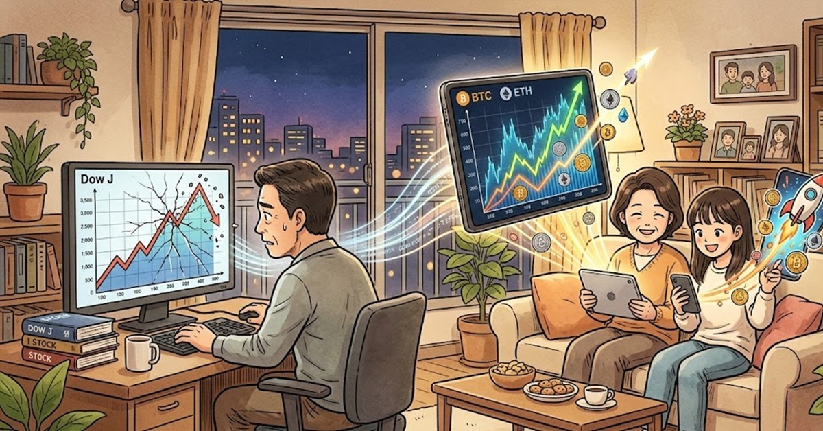 “최고점 찍은 미국 주식이 곧 하락하면 암호화폐(코인)로 자본이 몰릴 겁니다”