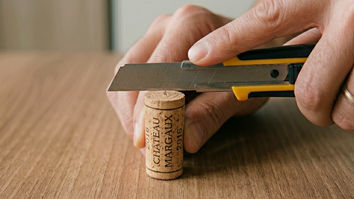 '와인 코르크 마개 활용 꿀팁은…' 기사 내용 토대로 AI툴 활용해 제작한 자료사진.