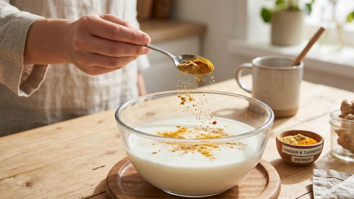 우유에 제발 '이 가루' 한번 넣어보세요…향도 좋은데 염증까지 씻어줍니다