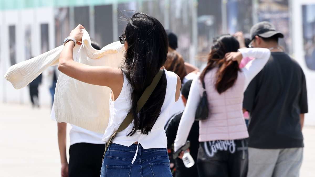 초여름 날씨가 이어지는 지난 15일 서울 종로구 광화문광장의 모습. / 뉴스1