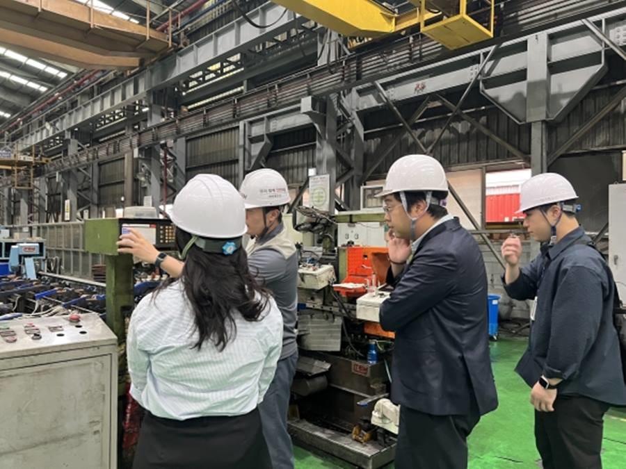 지난해 포미아가 실시한 DX 기업 진단 모습/포항시 제공