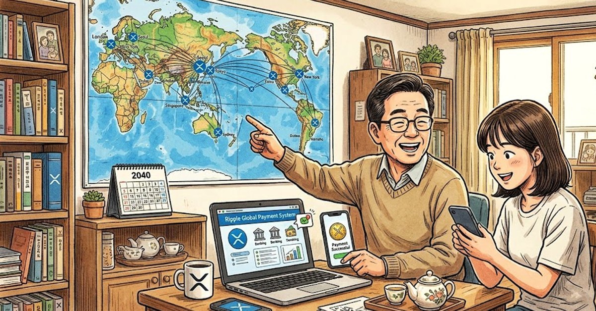 “리플의 진짜 가치는 암호화페(코인)가 아냐... 2040년 안에 '이걸'로 시장 장악할 듯”