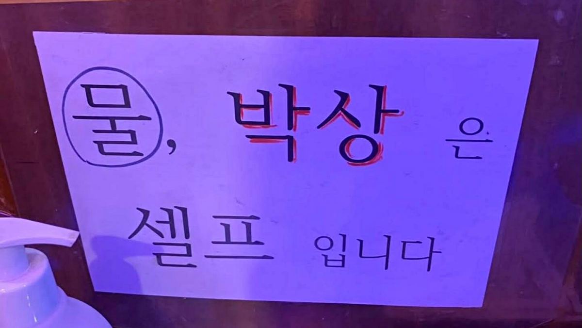 “물, 박상은 셀프입니다”…네티즌들 사이서 궁금증 터진 '박상'의 정체