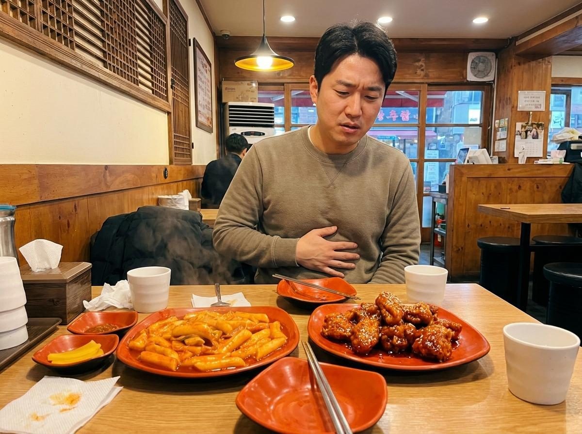 우, 이런 음식은 피하세요' 기사 내용 토대로 AI툴 활용해 제작한 자료사진.