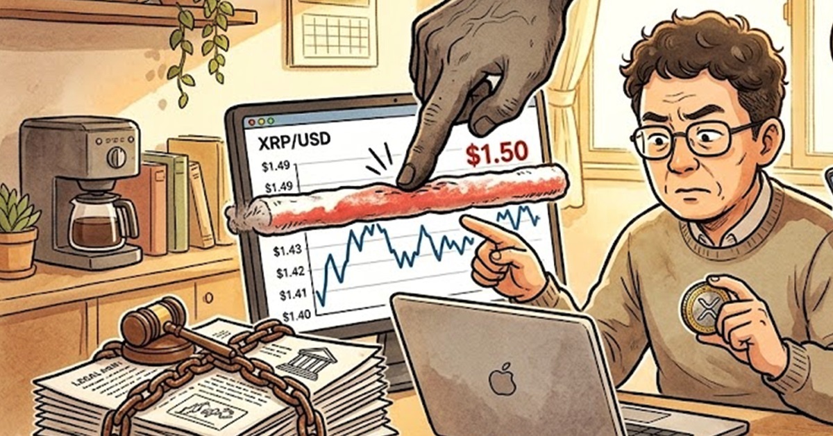암호화폐(코인) 리플이 계속 1.50달러 넘지 못하고 1.40달러대서 머무는 2가지 이유