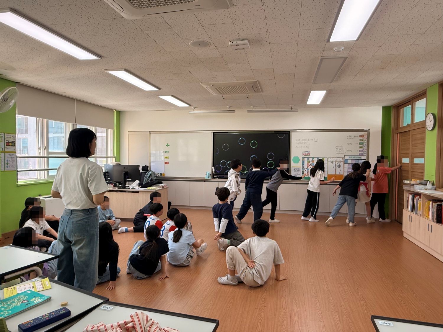 태평초등학교에서 진행된 '나는 배우다 연극교실' 프로그램 활동 모습 / 사진=대전 중구