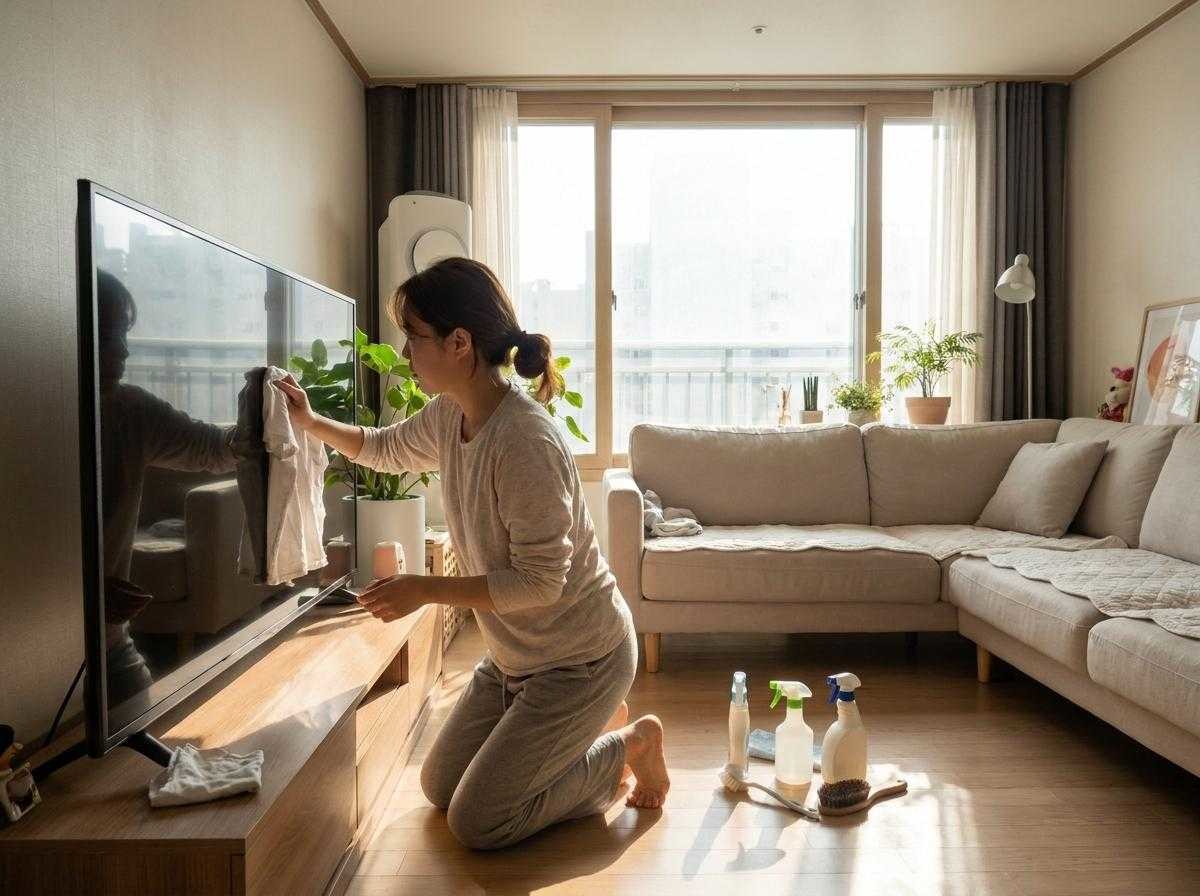 낡은 티셔츠 청소 꿀팁. 기사 내용 토대로 AI툴 활용해 제작한 자료사진.