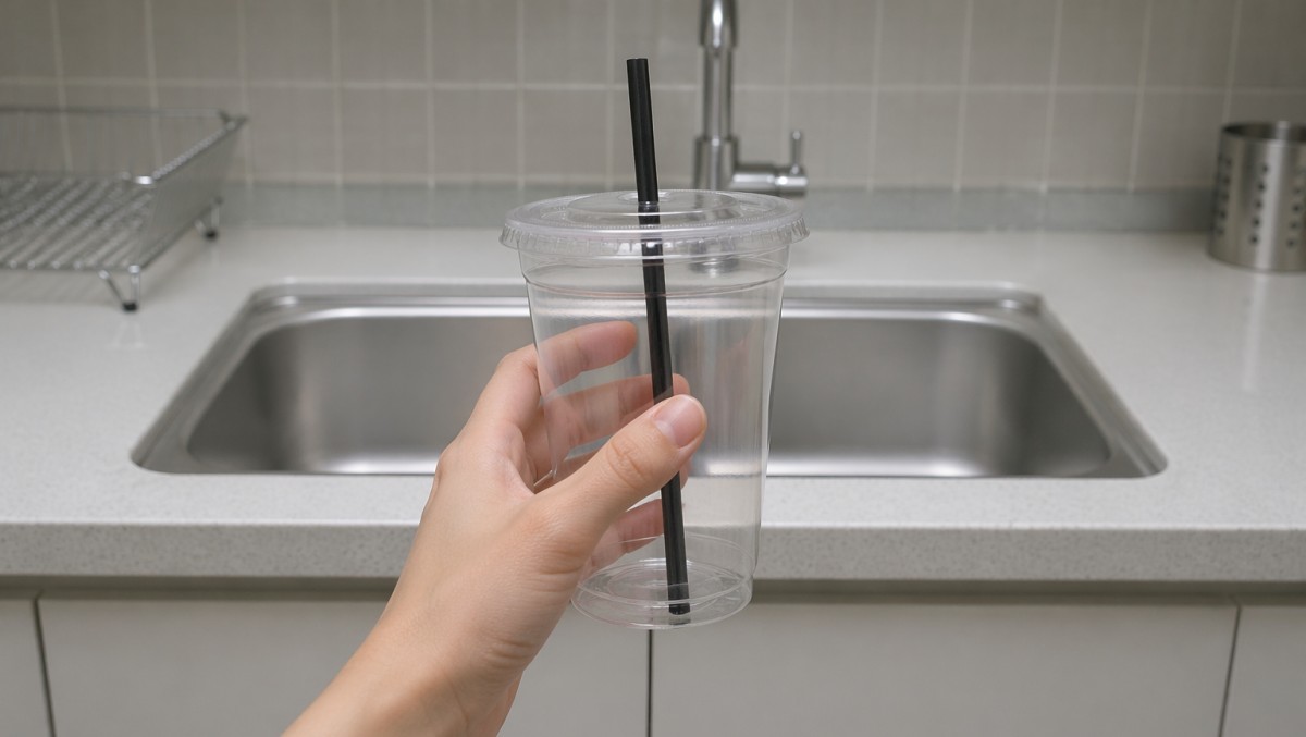 테이크아웃 컵 그냥 버리지 말고 싱크대에 갖다 두세요…이렇게 쓰일 줄 몰랐습니다 