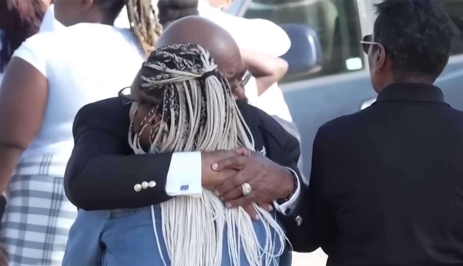 사건 현장의 폴리스라인. / 'KTLA 5' 유튜브