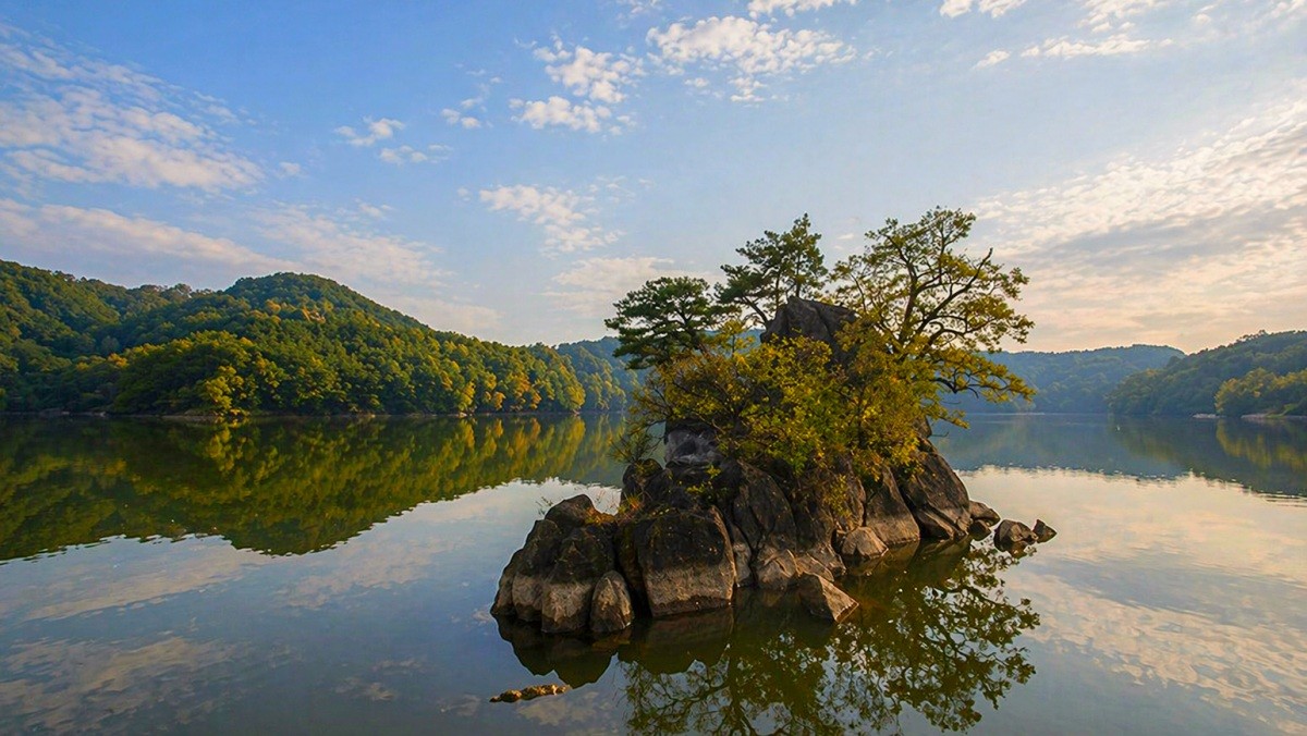 부소담악. 기사 내용 토대로 AI툴 활용해 제작한 자료사진.