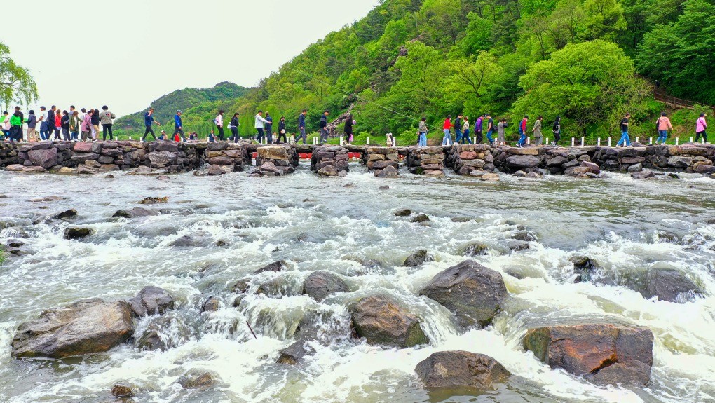진천 농다리. / 뉴스1