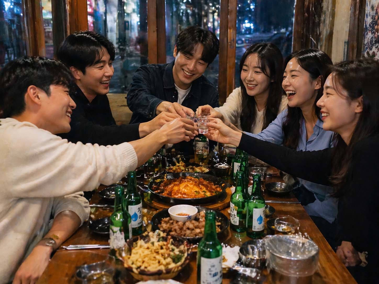 매달 나가는 술값을 아껴보자. 생각보다 큰 경제적인 이득으로 돌아올 수 있다. AI 툴로 만든 사진.