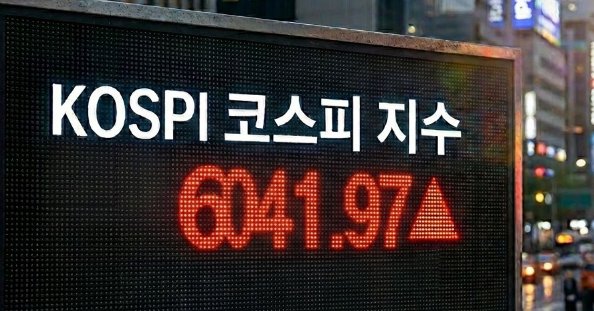 미장 하락 속 유가 급등…코스피 6400 찍고 사상 최고가 