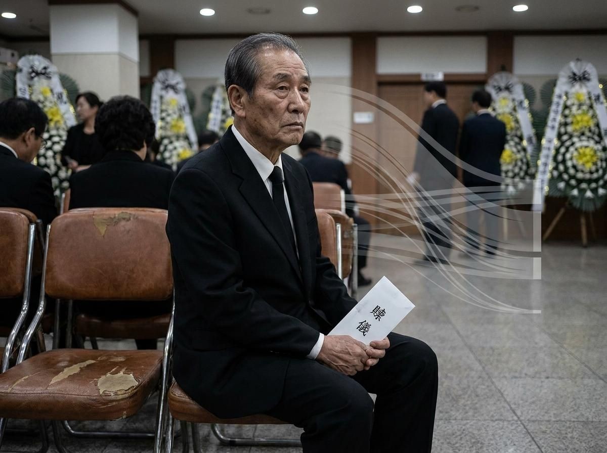 70대 이상은 장례식이 일정이 되는 나이. 기사 내용 토대로 AI툴 활용해 제작한 자료사진.