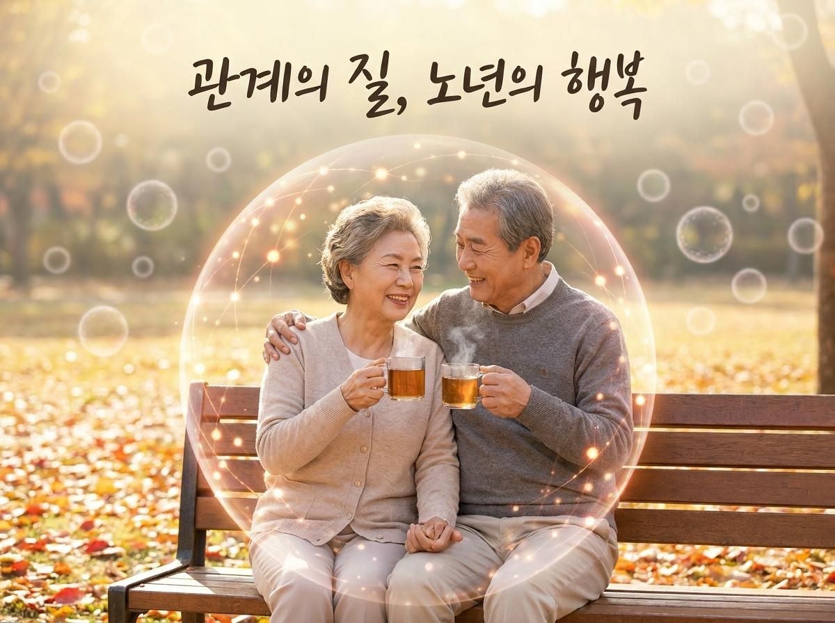 이상적인 노년의 삶. 기사 내용 토대로 AI툴 활용해 제작한 자료사진.