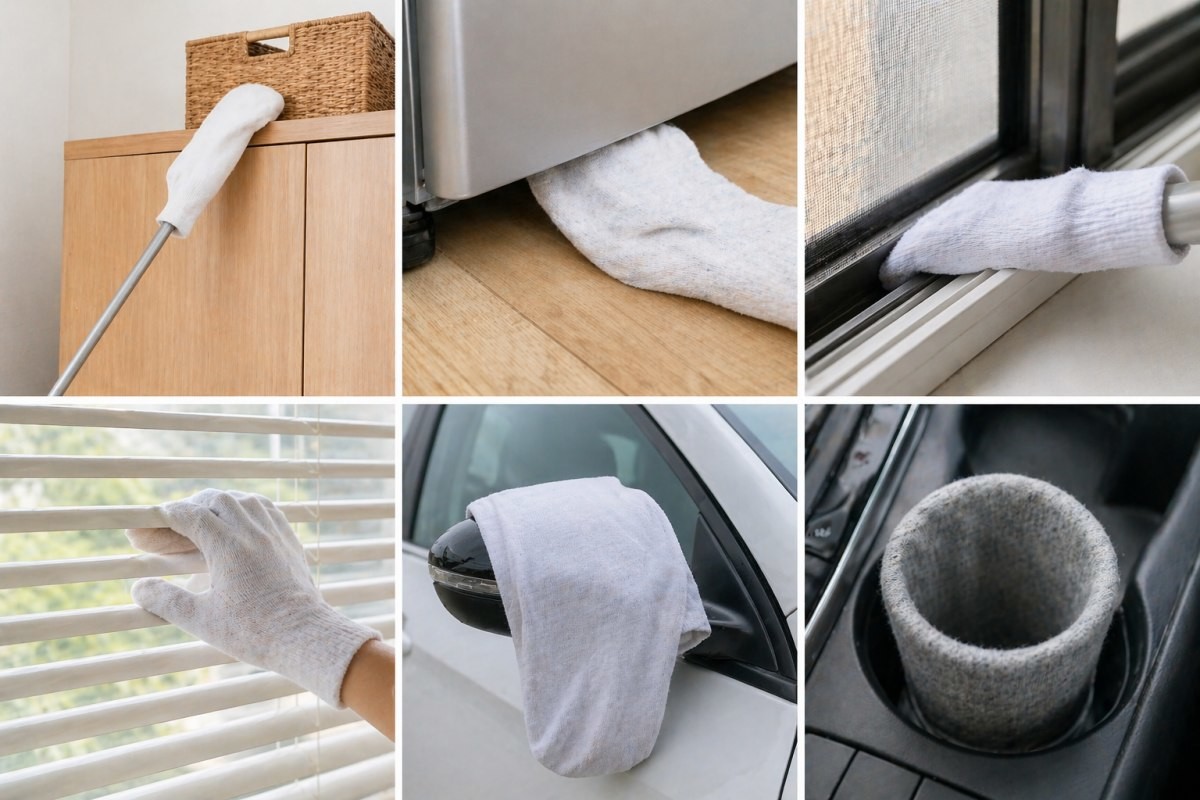 양말을 활용하는 모습 / 기사 내용을 바탕으로 제작한 AI 이미지