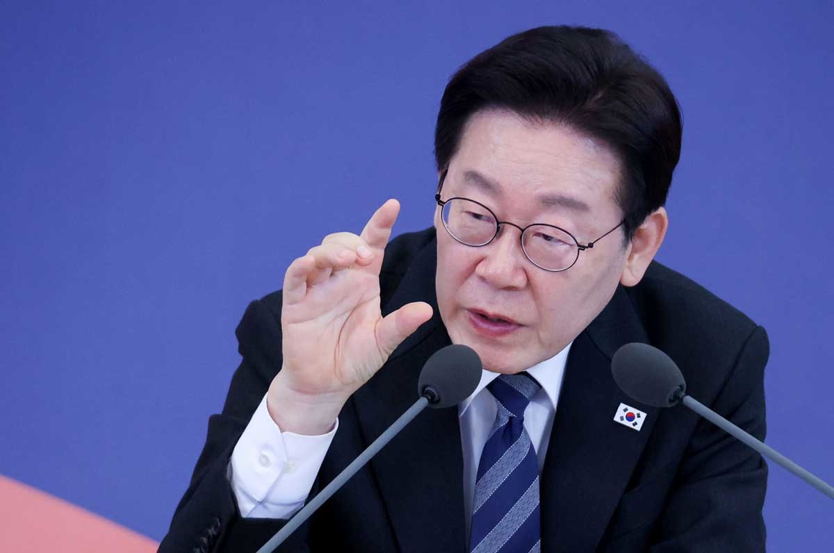 자본시장 안정과 정상화 간담회 발언하는 이재명 대통령. 이재명 대통령이 18일 청와대에서 열린 자본시장 안정과 정상화 간담회에서 발언을 하고 있다. / 뉴스1