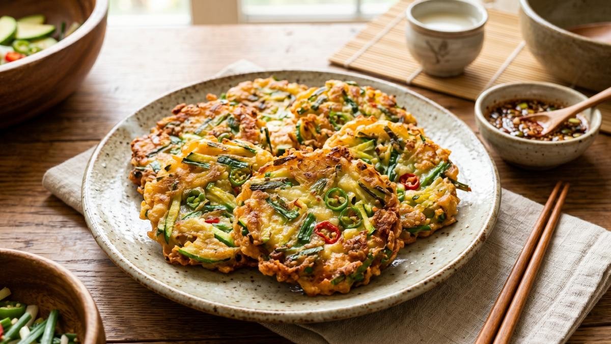 애호박 전 (AI로 제작)