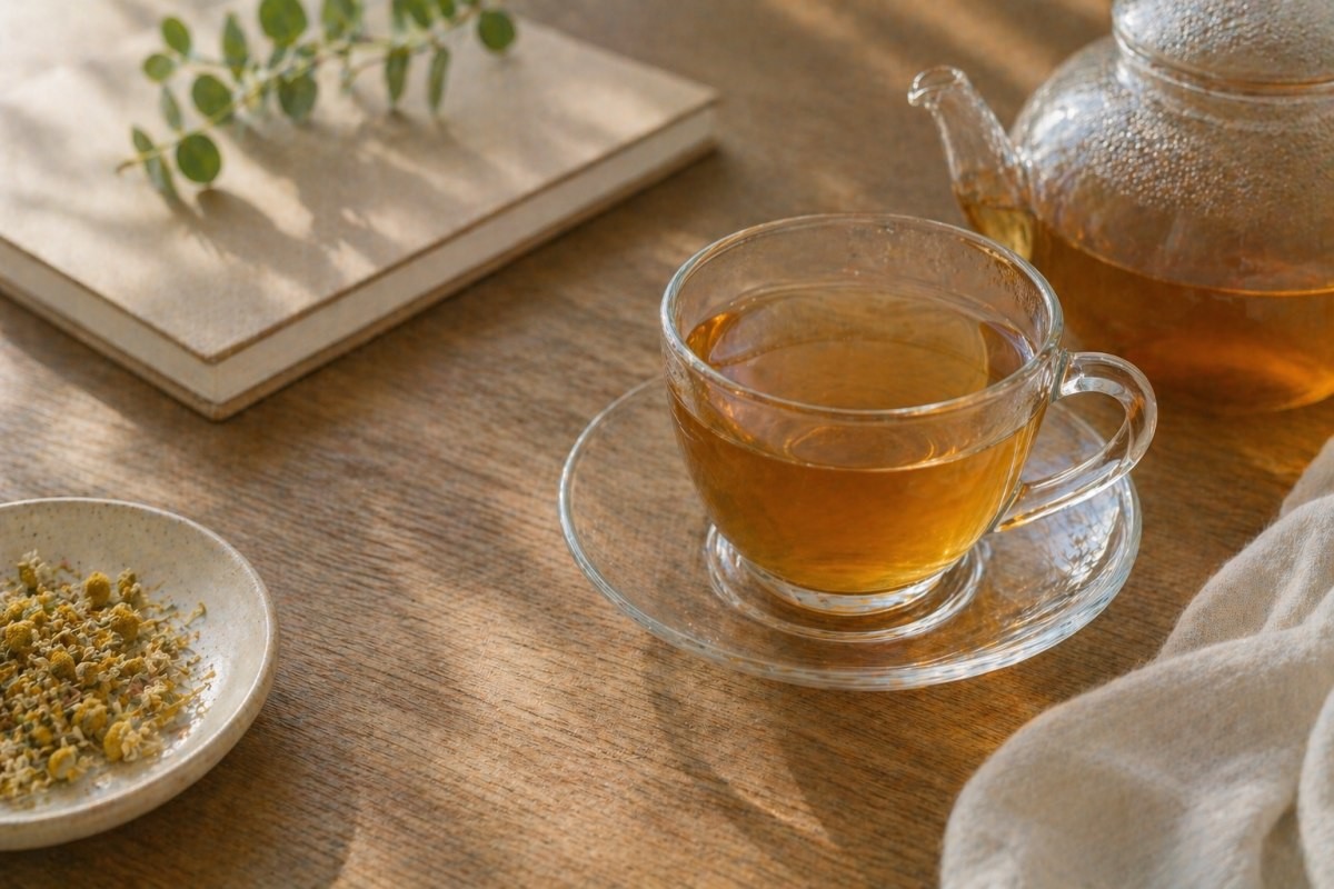 맛있는 차 사진 / 기사 내용을 바탕으로 제작한 AI 이미지