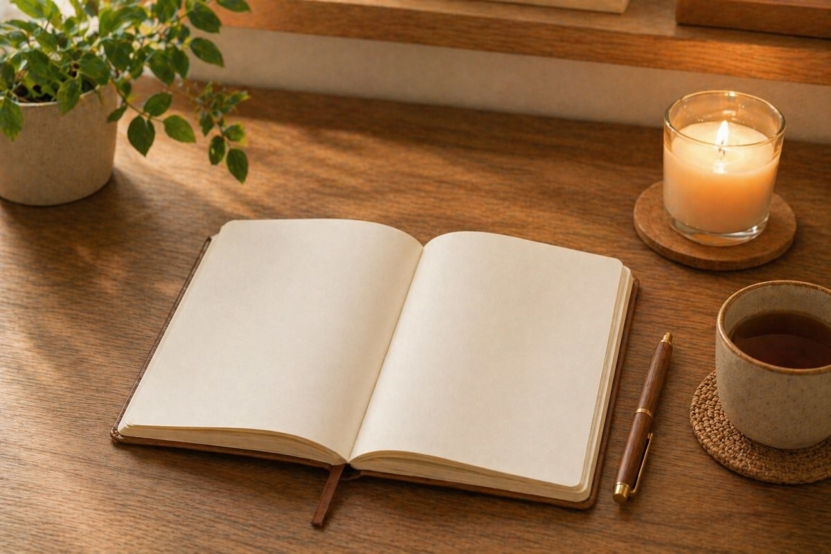 일기를 펼친 모습 / 기사 내용을 바탕으로 제작한 AI 이미지